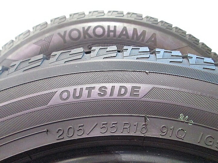 楽天市場】【中古スタッドレスタイヤ 205/55R16 2本】【ヨコハマ ice 