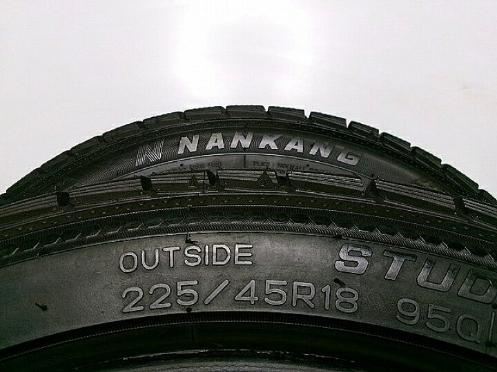楽天市場】【中古スタッドレスタイヤ 225/45R18 2本】【ナンカン 