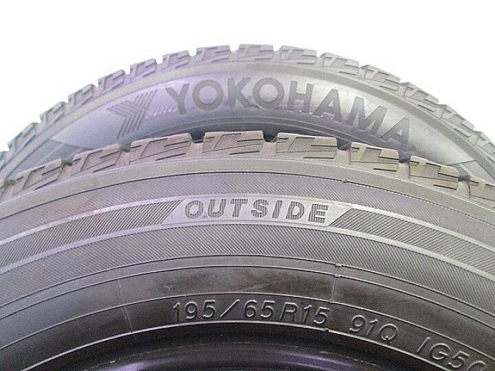 楽天市場】【中古スタッドレスタイヤ 195/65R15 4本】【ヨコハマ ice 