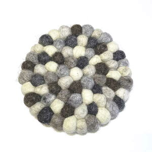 フェルトコースターグレー