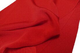 帯揚げ 赤 正絹 ちりめん 無地 帯揚げ 正絹ちりめん帯揚げ 訪問着 色無地 小紋 振袖 踊り衣裳【smtb-kd】【メール便送料無料!】