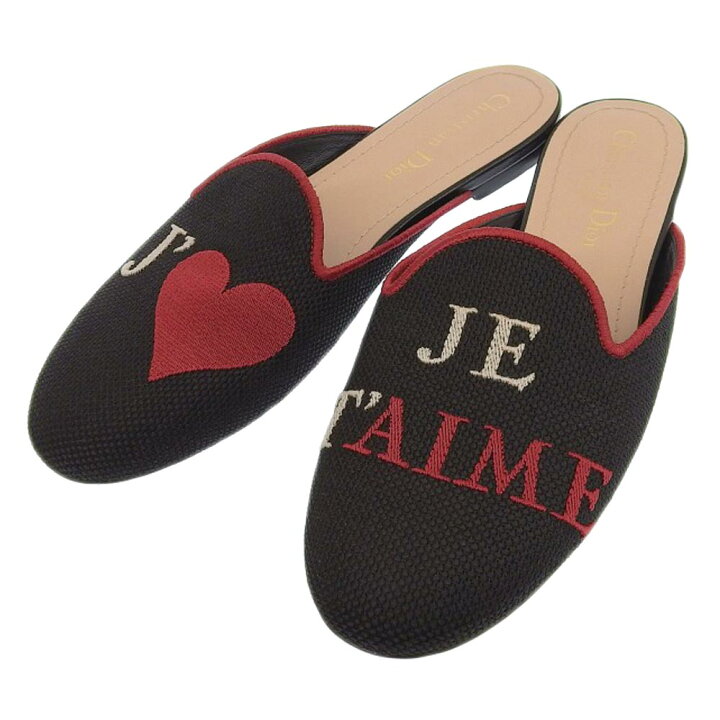 美品】ディオールDior ミュールサンダル36.5