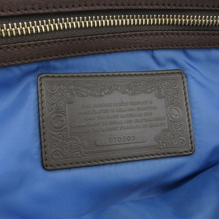 楽天市場】新着【中古】美品 ハンティングワールド メタルタグ 070503 