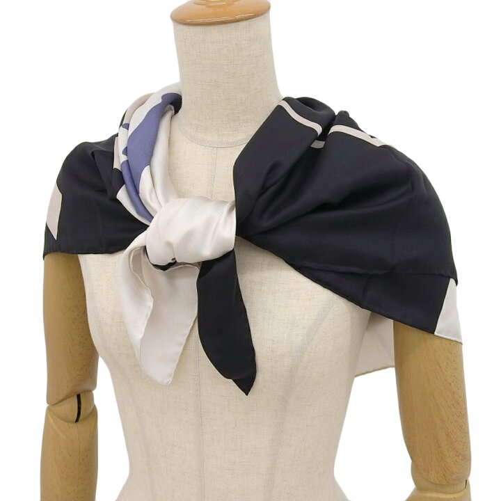 楽天市場】【中古】 タグ付未使用 シャネル CHANEL 現行品 CHL-SCARF2 
