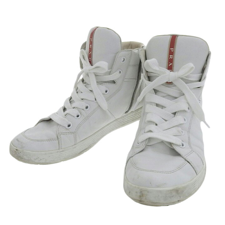 楽天市場】新着【中古】良品 プラダ PRADA 現行ロゴ 4T2842 レッド  