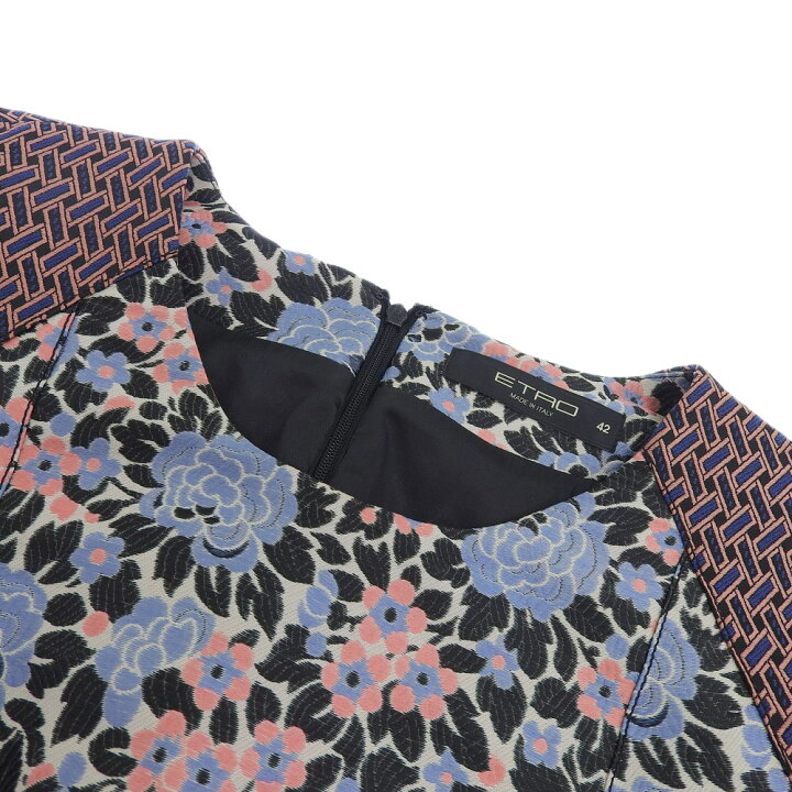 楽天市場】楽天スーパーセール！【中古】超美品 エトロ 現行黒タグ 総  