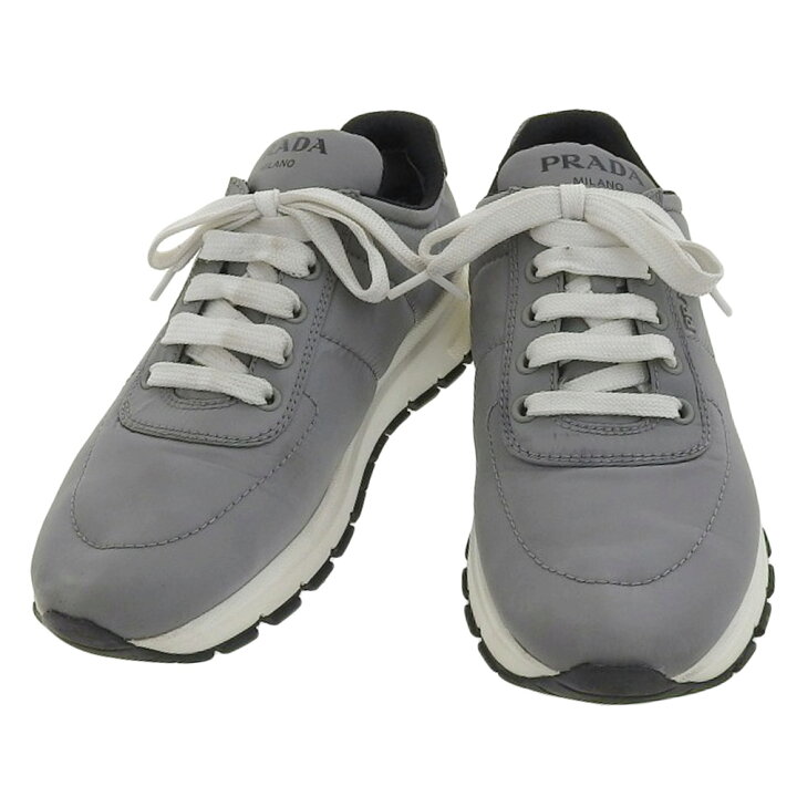 楽天市場】新着【中古】美品 プラダ PRADA 現行ロゴ 1E553L ロゴ 