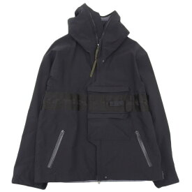 【中古】 美品 アクロニウム ACRONYM 2021年 TECSYS JACKET3L GORE TEX PRO ゴアテックスプロ テック フード ジャケット M 黒 ほぼ未使用 定価376200円