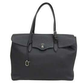 新着【中古】 超美品 ファーロ FARO 2020年商品 ビームスF別注 FRATELLI MOUSSE レザー フラップ ショルダー トートバッグ 黒 メンズ ビジネス 定価75900円