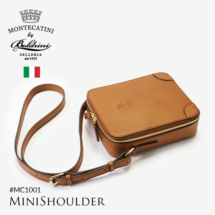 楽天市場】Montecatini ショルダーバッグ イタリアンレザー Boldrini 