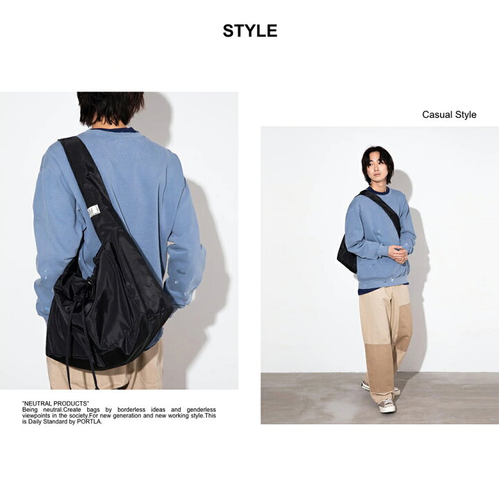 楽天市場】PORTLA ショルダーバッグ メンズ レディース ショルダー 