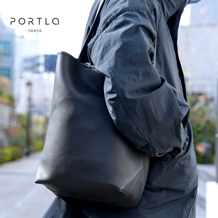 楽天市場】[ 巾着ポーチつき ] PORTLA トートバッグ ワンショルダー 