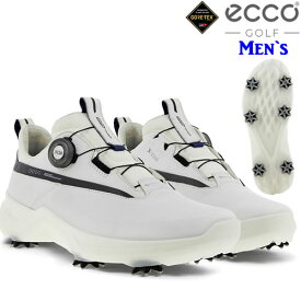 エコー ecco バイオム・ジー・ファイブ・ボアゴルフシューズ BIOM G5 BOA Golf Shoes 152304 (カラー：ホワイト×ブラック/51227)