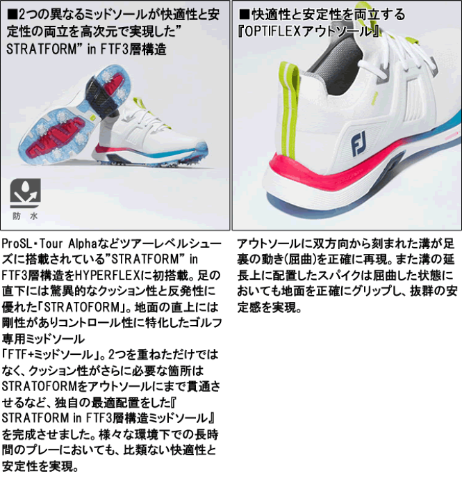 楽天市場】フットジョイ ゴルフシューズ FOOTJOY ハイパーフレックス