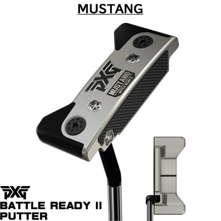 楽天市場】PXG バトルレディ2 パター マスタング BATTLE READY II 