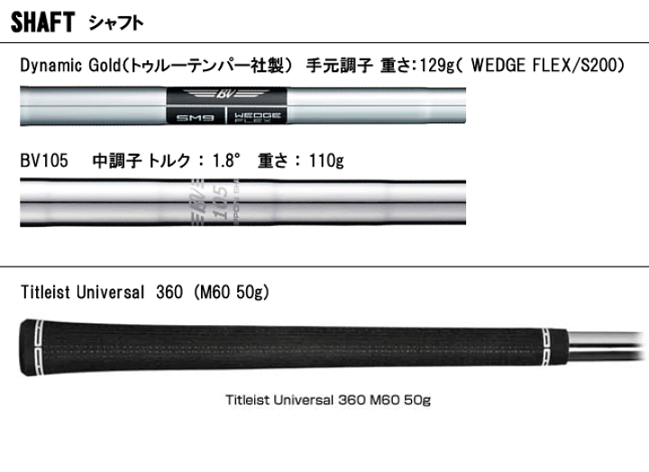 楽天市場】タイトリスト ボーケイ エスエム10ウェッジ ニッケル