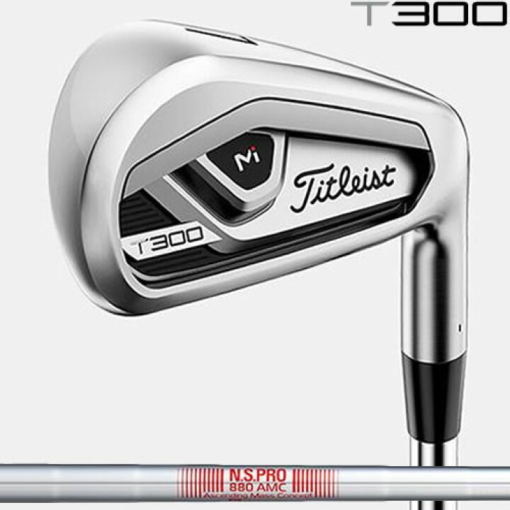 楽天市場】タイトリスト T300アイアン 5本セット(6〜9番/P) N.S. PRO 