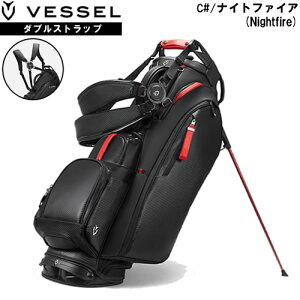 �V�F�ǉ� �x�[�� �v���C���[5.0�v�� �_�u���X�g���b�v�X�^���h�o�b�O 9.5�^(47�C���`�Ή�) Player 5.0 Pro Stand Double Strap VESSEL