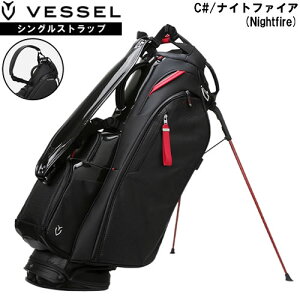 �V�F�ǉ� �x�[�� �v���C���[5.0�v�� �V���O���X�g���b�v�X�^���h�o�b�O 9.5�^(47�C���`�Ή�) Player 5.0 Pro Stand Single Strap VESSEL