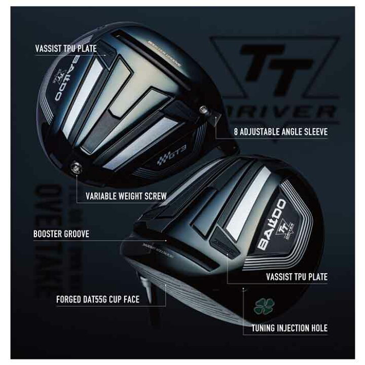 楽天市場】(カスタムクラブ)バルド BALDO TT DRIVER GT3 SHALLOW FACE 