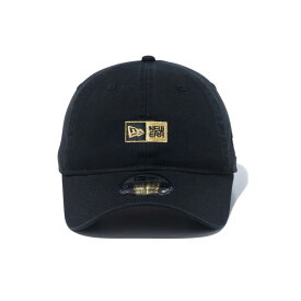 ニューエラ NEW ERA 13751112 9TWENTY Box Logo BASIC CAP ゴールド キャップ 帽子 CAP