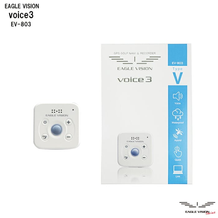 イーグルビジョン EV-803 EAGLE VISION voice 3 TypeV GPSゴルフナビ 朝日ゴルフ ボイス | ゴルフショップ　 ウィザード
