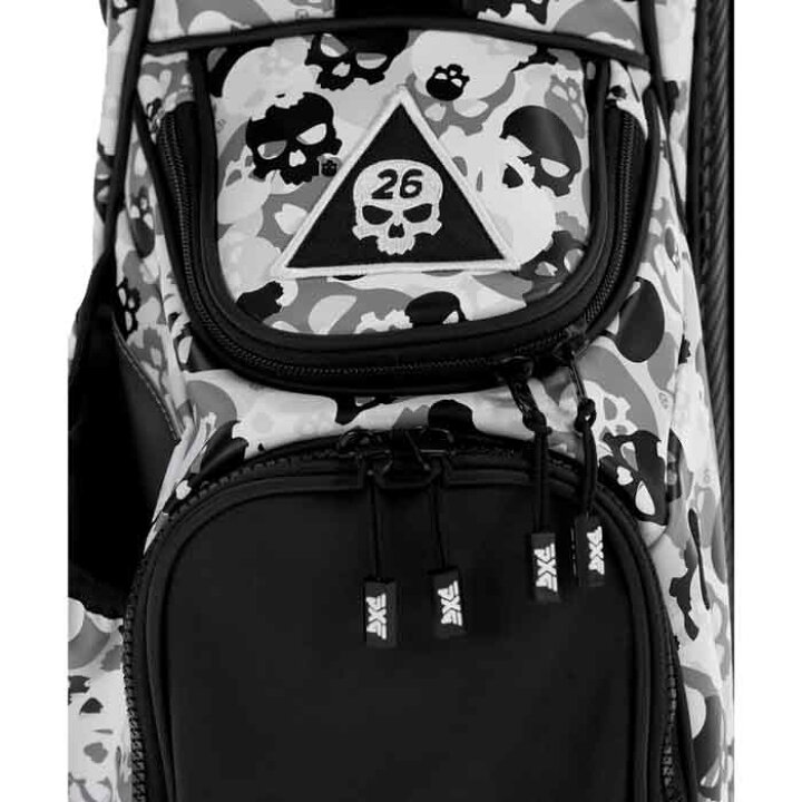 楽天市場】PXG Darkness Skull Camo キャリー スタンドバッグ ブラック 