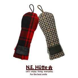 エヌ.イー.ヒュッテ N.E.Hutte プレミアムチェックシリーズ ユーティリティー用 ヘッドカバー お洒落 可愛い UT