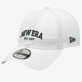 ニューエラ NEW ERA 13327943 9THIRTY ECOPET NEW ERA アーチロゴ ホワイト キャップ 帽子 CAP