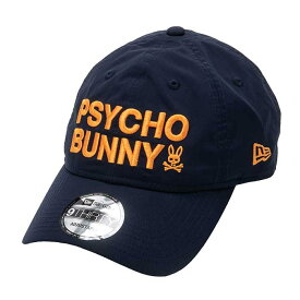 サイコバニー Psycho Bunny PBMG351F PB NEW ERA コラボ CAP ゴルフ 帽子 キャップ ニューエラ cap