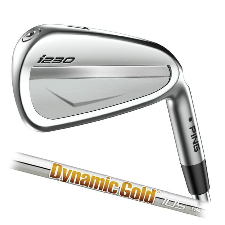 楽天市場】ピン ゴルフ PING i230 アイアン Dynamic Gold 105 5I~PW(6 