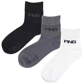ピン ゴルフ PING GOLF 621-3186113 KAMITO ショート ソックス SOCKS メンズ 靴下 25-27cm