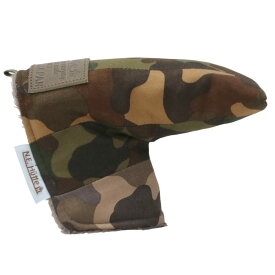 エヌ.イー.ヒュッテ N.E.Hutte ジャングルシリーズ カモ柄 パターカバー ピン型用 Camouflage Head Cover ヘッドカバー マグネット