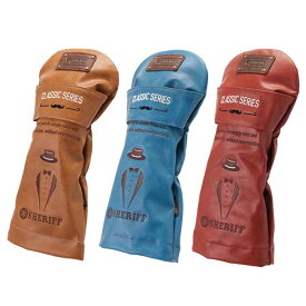 シェリフ ゴルフ SHERIFF SFC-018DR スタンダードモデル クラシック シリーズ ドライバー用ヘッドカバー