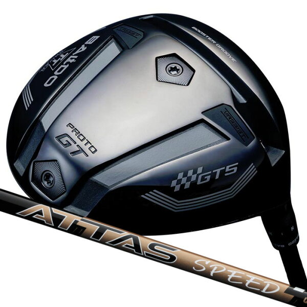 【SS限定｜最大P300%バック＋P10倍＋5%OFF】(カスタムクラブ)バルド BALDO TT DRIVER GT5 DEEP PROTO ドライバー USTマミヤ アッタス スピード