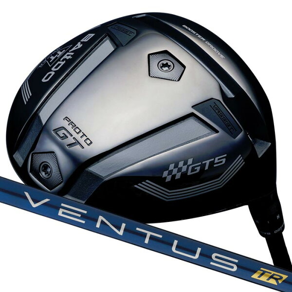 【SS限定｜最大P300%バック＋P10倍＋5%OFF】(カスタムクラブ)バルド BALDO TT DRIVER GT5 DEEP PROTO ドライバー フジクラ VENTUS TR BLUE