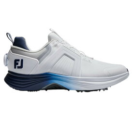 フットジョイ FOOT JOY 55475W HYPERFLEX Carbon Boa メンズ ゴルフシューズ ホワイト/ネイビー ハイパーフレックス カーボン ボア