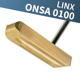 リンクス LYNX ONSA 0100 オンサ パター 音叉 真鍮完全削り出しパター 34インチ ゴルフ 打感 打音 音色