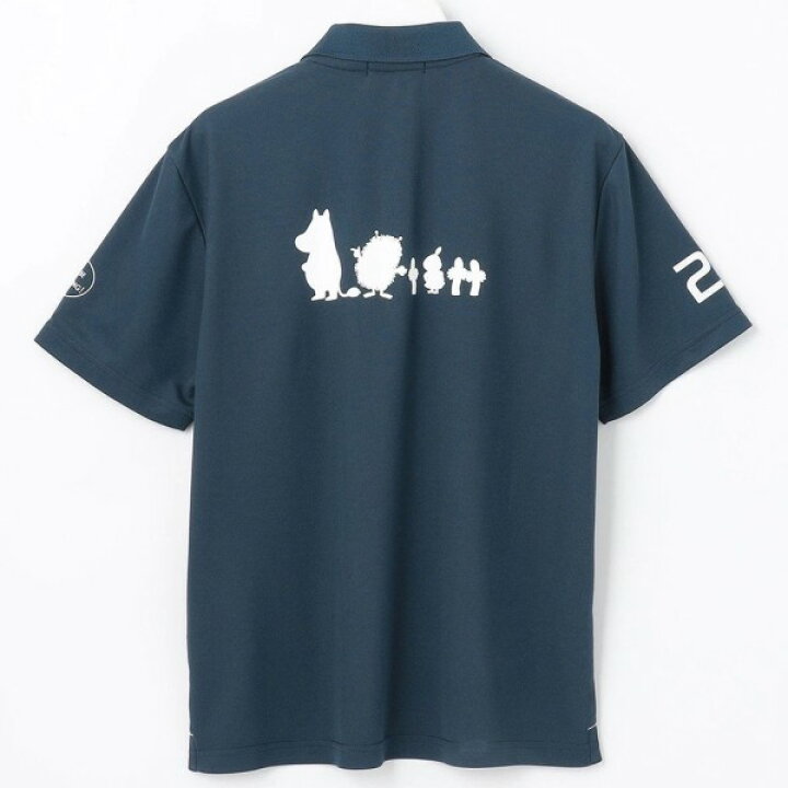 【PREMIUM SALE 40%OFF】【MOOMIN COLLECTION】23区GOLF ムーミンコラボレディース半袖カノコポロシャツ【KHVLNM-0608】 ゴルフウェーブオンライン mumin tvollet ムーミン ミィ ポロシャツ M