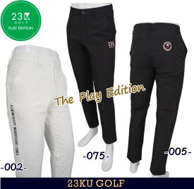 【PREMIUM SALE】着心地とデザインで最高のPLAY TIMEを提供するESSENTIAL WEAR、【The Play Edition】の登場です！23区GOLFメンズ【撥水・防風・ストレッチ】中綿パンツ【PPVTSW-0811】【GOLFLINE】【GOLFLINE-WEAR】