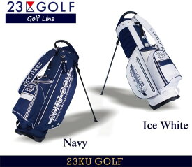 【PREMIUM CHOICE】23区GOLF・軽量スタンド式キャディーバッグクラブロゴスポーツ【BO1PCM-0851】【GOLFLINE】【CLUB-LOGO-S】