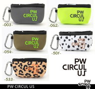 【PW CIRCULUS・ピーダブリュサーキュラス】【UNISEX】PW LOGOボールポーチ【BO7ICW-0031・BO7IGM-0031】…