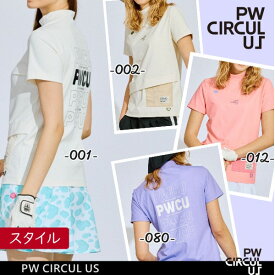 【PREMIUM SALE】【春のゴルフ応援企画】【PW CIRCULUS・ピーダブリュサーキュラス】【UVカット＝吸水速乾＝ストレッチ】レディース　ポケットモックT◆半袖シャツ【KHPQGM-0308】【PW-SALE】