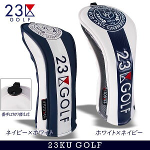 �yNEW�zONWORD×23��GOLF�N���u���S�V���[�Y���[�e�B���e�B�[�p�w�b�h�J�o�[�yZZ1PGW-0821�z�yGOLFLINE�z�yCLUBLOGO�z