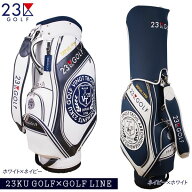 【NEW】ONWORD×23区GOLFクラブロゴキャディーバッグ【BO1PGW-0801】【GOLFLINE】【CLUBLOGO】