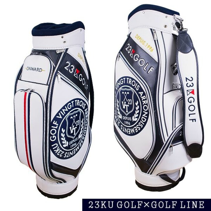 楽天市場】【NEW】ONWORD×23区GOLFクラブロゴキャディーバッグ【BO1PGW 