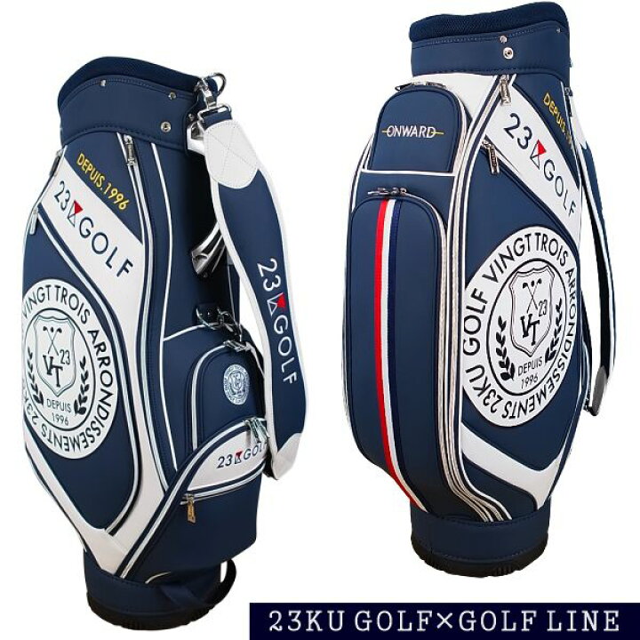 楽天市場】【NEW】ONWORD×23区GOLFクラブロゴキャディーバッグ【BO1PGW 