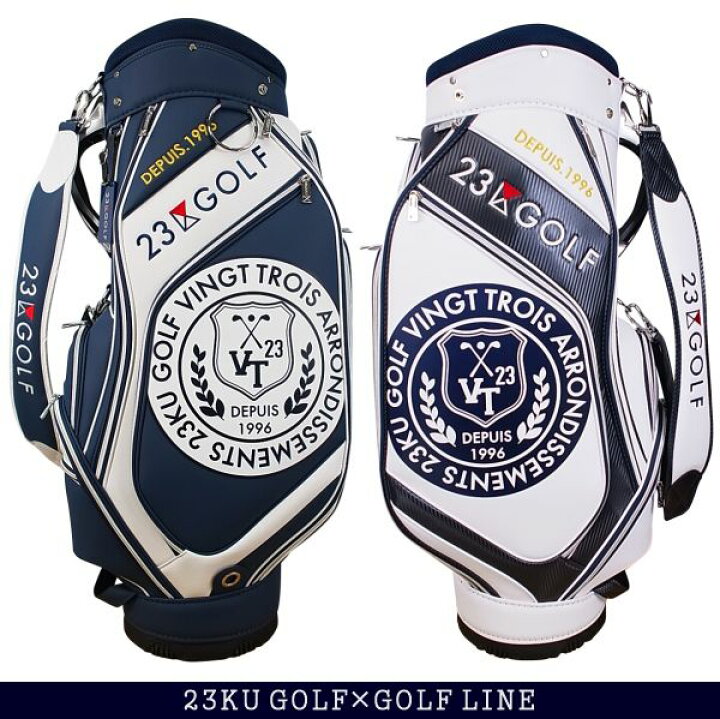 楽天市場】【NEW】ONWORD×23区GOLFクラブロゴキャディーバッグ【BO1PGW 
