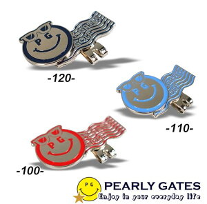 �yPEARLY GATES GOLF�z�p�[���[�Q�C�c�S���t PGG Smile! & Wave!Big! Big! �N���b�v�}�[�J�[ 053-5184373/26C�y���K�i�z
