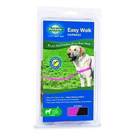 Lサイズ　メール便対応！正規品　イージーウォークハーネス　L　ライトピンクEasy Walk Harness PREMIER社　（PETSAFE）「箱なし」　イージーハーネス 中型犬　大型犬　超大型犬　引っ張り防止ハーネス